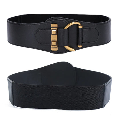 Luxury Elastic Waist Cinch Belt – Adjustable Women’s Fashion Accessory