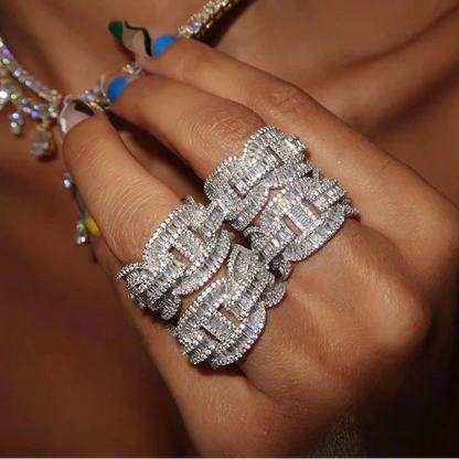 CZ Eternity Band Ring – Sparkling Cubic Zirconia Wedding & Engagement Ring