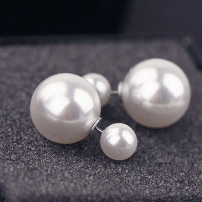 Vintage Pearl Dangle Earrings