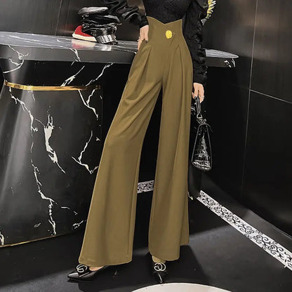 High Waist Wide Leg Pants for Women