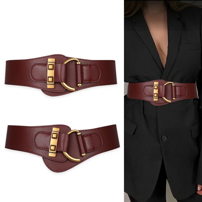 Luxury Elastic Waist Cinch Belt – Adjustable Women’s Fashion Accessory