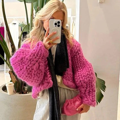 Twist Knitted Cardigan