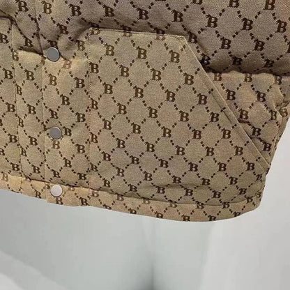 Embroidered Warm Vest for Women