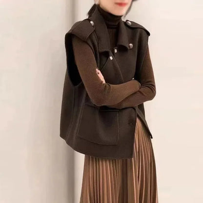 Vintage Wool Vest for Women