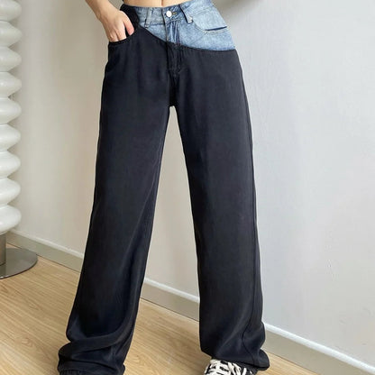 High Waist Wide-Leg Jeans for Women