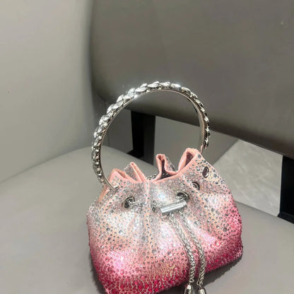 Rhinestone Clutch Bag for Women