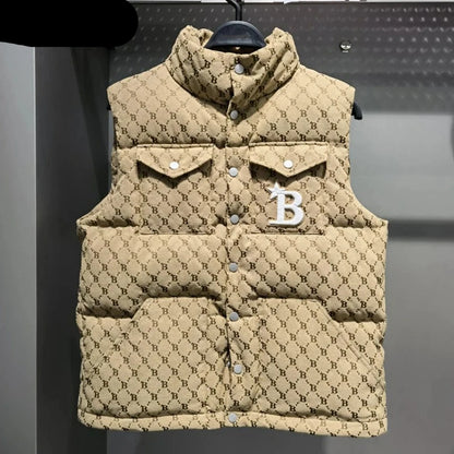 Embroidered Warm Vest for Women