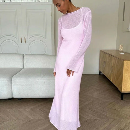Women's Knit Long Dress