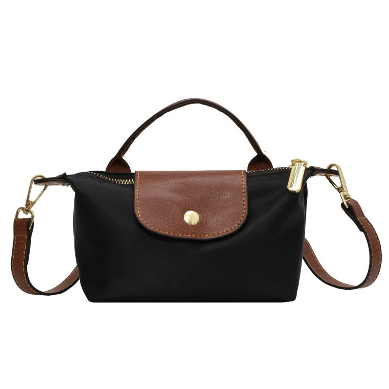 Mini Nylon Dumpling Bag – Lightweight Waterproof Shoulder Bag for Women