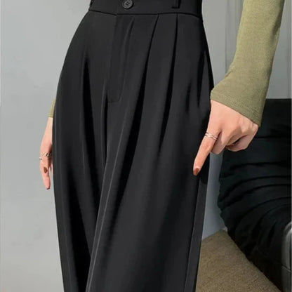 High-Waist Slim Bell Pants for Women