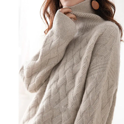 Oversized Cashmere Sweater for Women in Luxury
