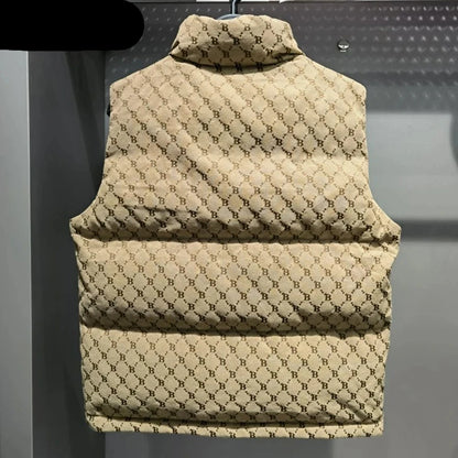 Embroidered Warm Vest for Women