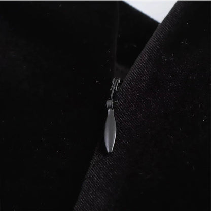 Velvet Ruched Midi Dress - Bodycon Sleeveless Long Dress for Autumn Parties and Special Occasions