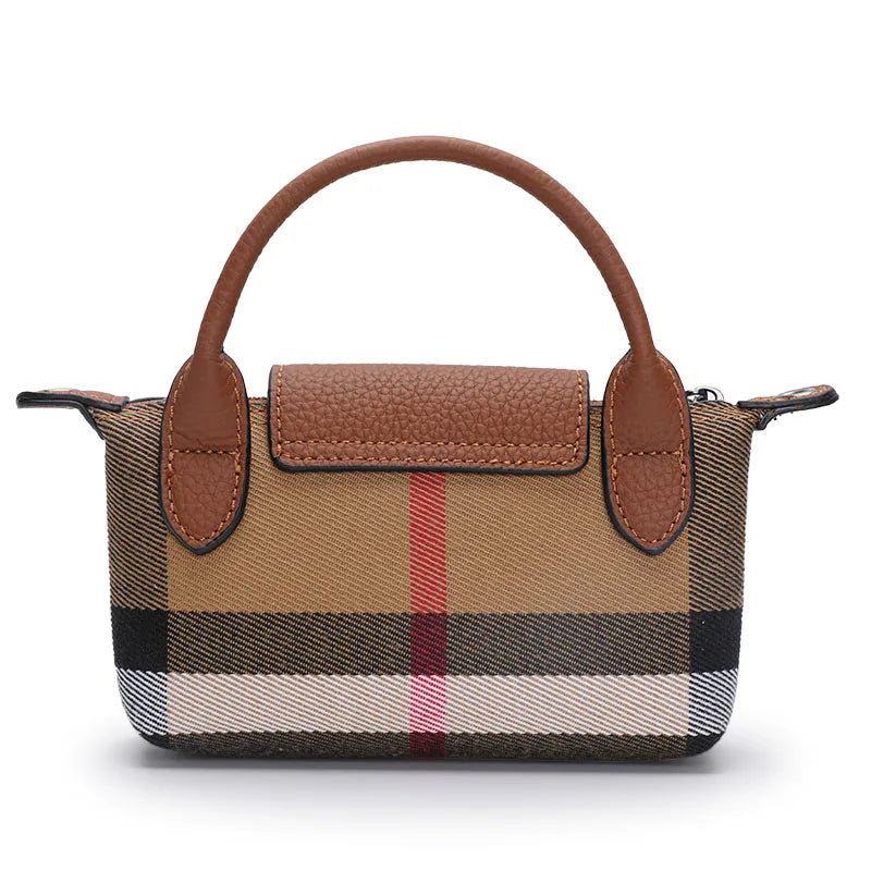 Trendy Women's Checkered Crossbody Bag - Stylish Plaid Shoulder Purse for Everyday Use