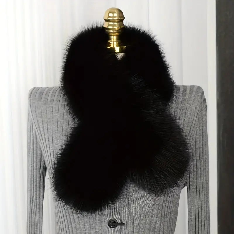 Warm Faux Fur Scarf