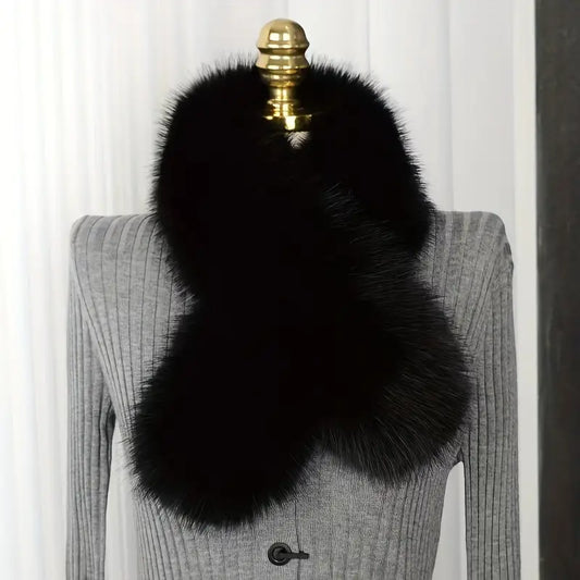 Warm Faux Fur Scarf