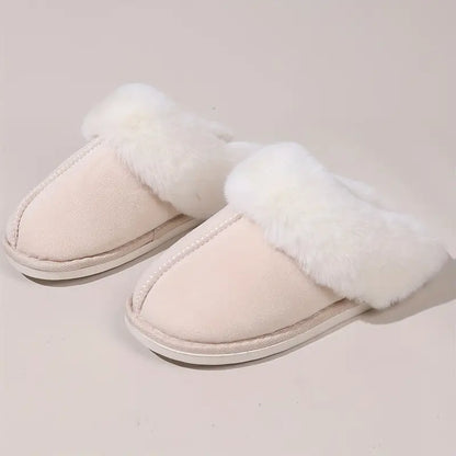 Men’s Plush Cozy Slippers - Fluffy Soft Indoor Winter Shoes with Anti-Skid Sole