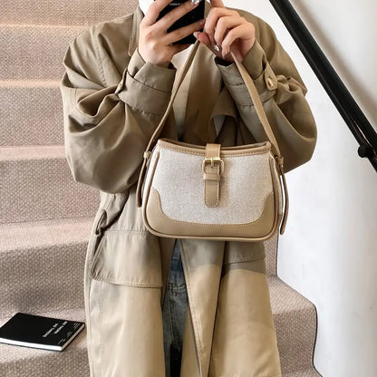 Elegant Women’s Crossbody Bag - Lightweight Small Shoulder Bag with Adjustable Strap and Anti-Theft Design