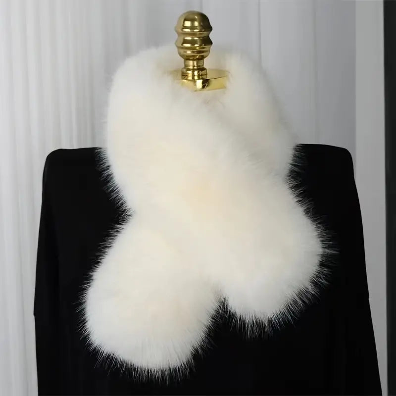 Warm Faux Fur Scarf