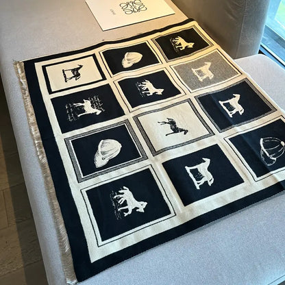 Thick Faux Fur Shawl - Cozy, High-End, Warm Wrap