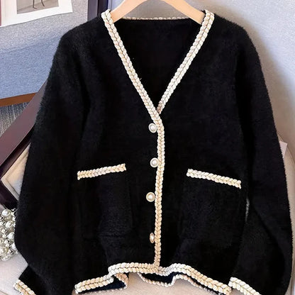 Elegant V-Neck Cardigan for Women
