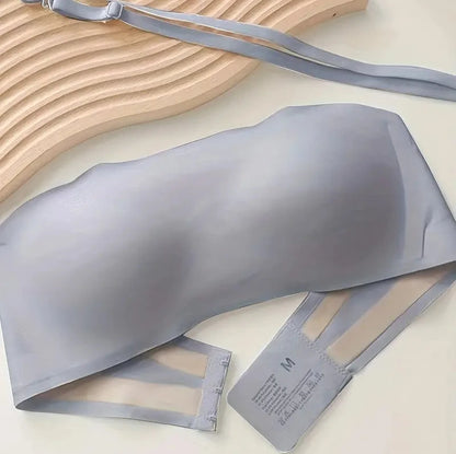 Seamless Strapless Bandeau Bra for Women