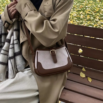 Elegant Women’s Crossbody Bag - Lightweight Small Shoulder Bag with Adjustable Strap and Anti-Theft Design