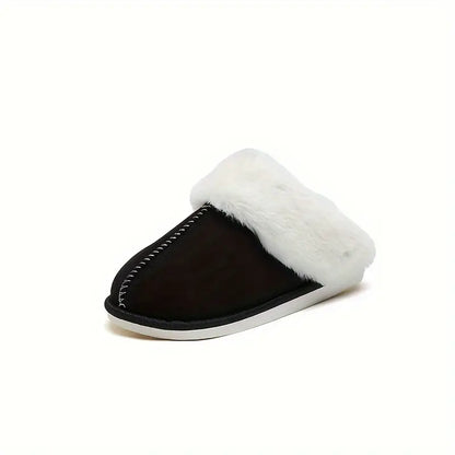 Men’s Plush Cozy Slippers - Fluffy Soft Indoor Winter Shoes with Anti-Skid Sole